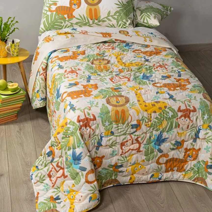 Copriletto Primaverile Kids Tropical