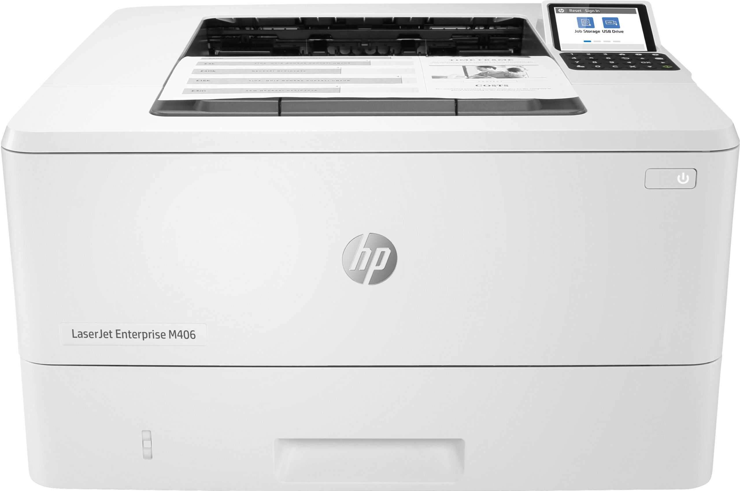 STAMPANTE LASER HP M406DN 40PPM