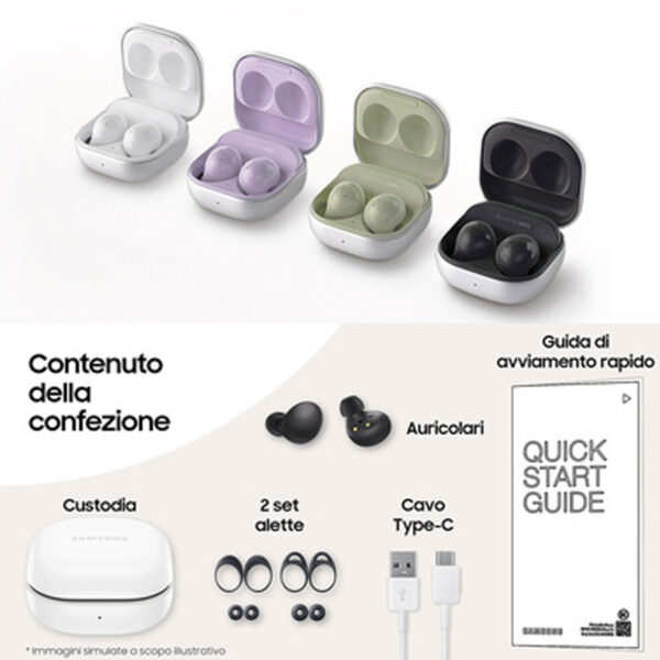Samsung Galaxy Buds 2 White - immagine 2