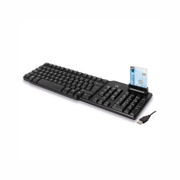 Tastiera Ewent USB con Smart Card - immagine 2