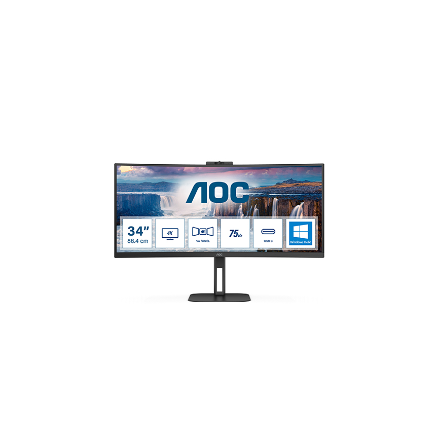 AOC CU34V5CW - Monitor curvo WQHD da 34 pollici