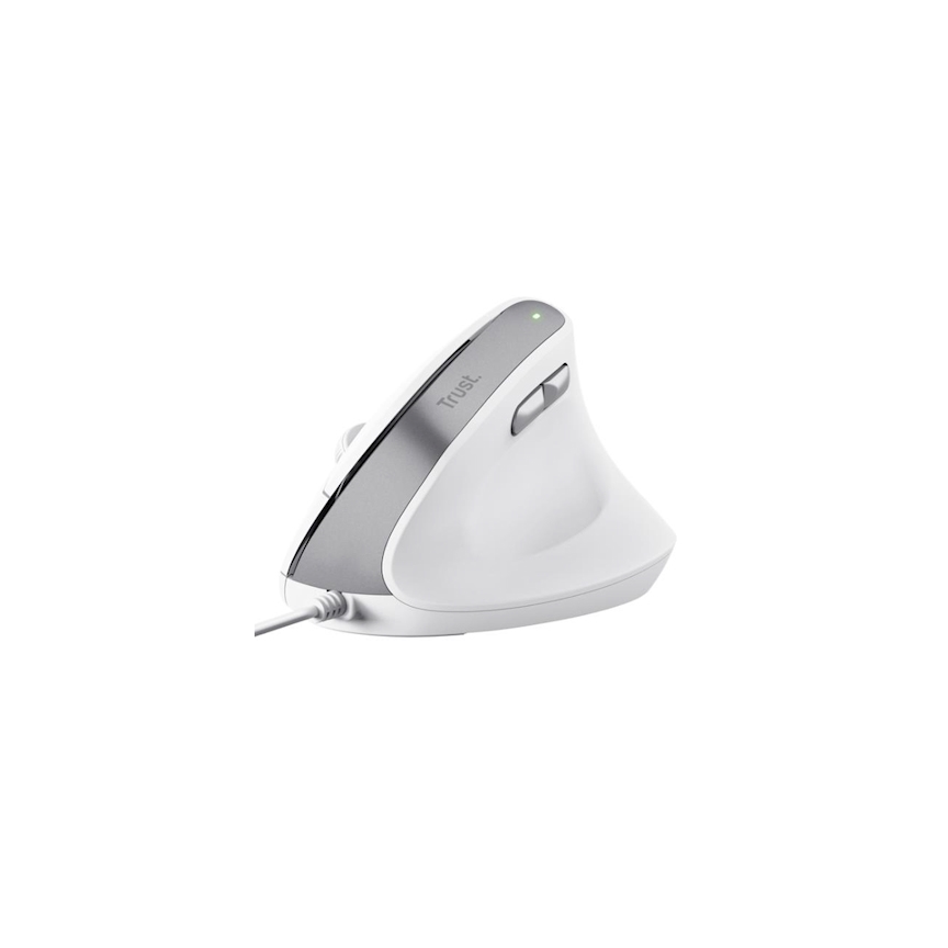 Mouse Trust Bayo II Ergonomico White