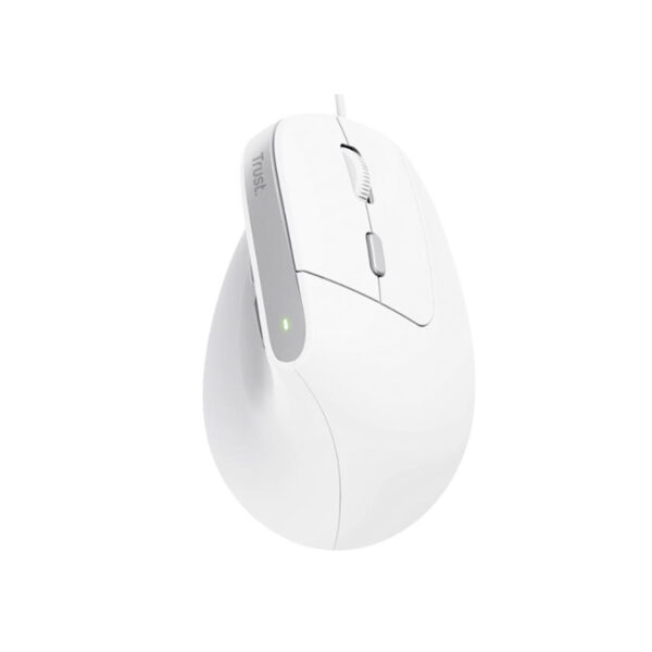 Mouse Trust Bayo II Ergonomico White - immagine 2