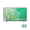 Samsung TV Crystal UHD 4K 65” Smart TV Wi-Fi Black 2024, Crystal 4K, 4K Upscaling, AirSlim Design, OTS Lite