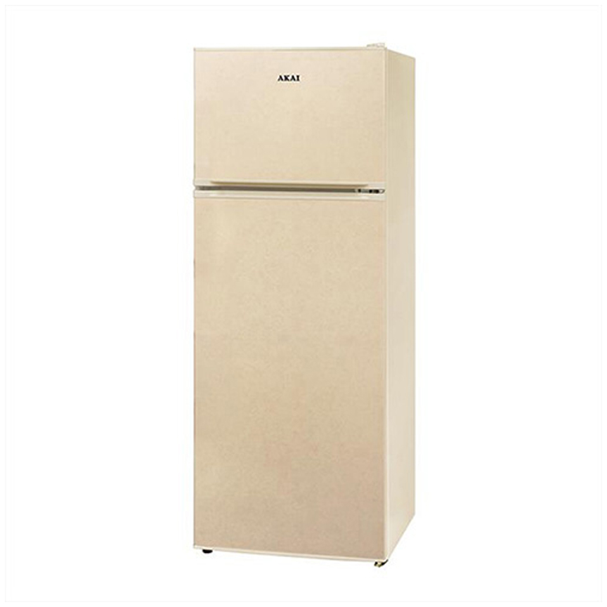 Frigorifero AKAI Doppia Porta 212LT Crema