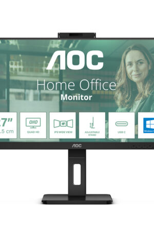 MON. 27 AOC IPS QHD WEBCAM AUDIO